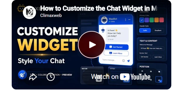 Maxbot - Chatbot Builder WordPress Plugin