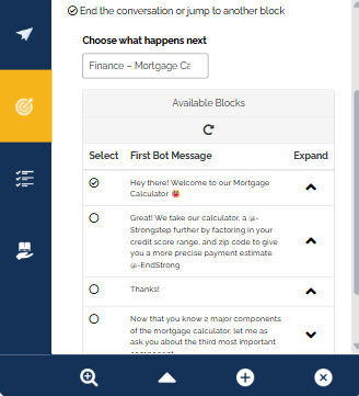 join block redirect flow