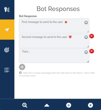 writing bot responses